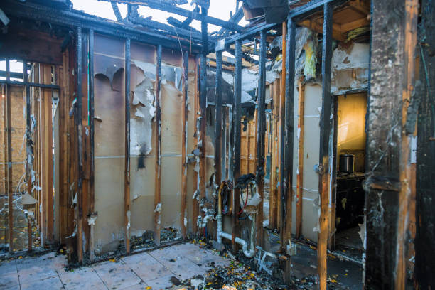 Professional Fire Damage Removal technician working in Lebanon, PA